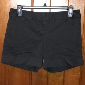 Express Cuffed Black Shorts Size 2